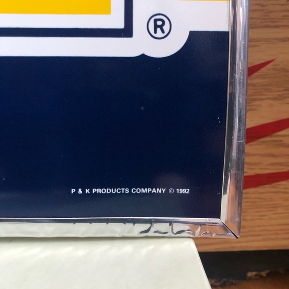 Vintage 1992 University of Michigan “Go Blue” Wall Hanging - Picture 5 of 8